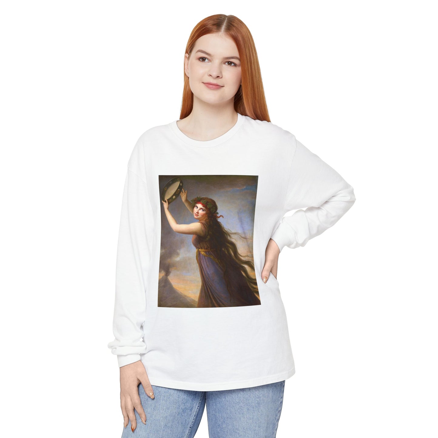 Lady Hamilton as a Bacchante by Madame Le Brun (Long Sleeve)