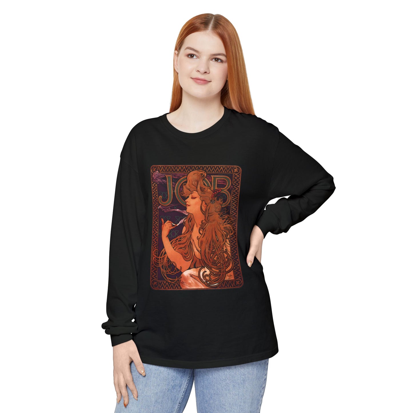 Job by Alphonse Mucha (Long Sleeve)