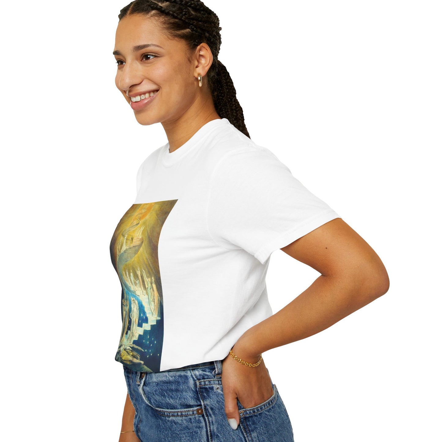 Jacob’s Ladder by William Blake (T-Shirt)