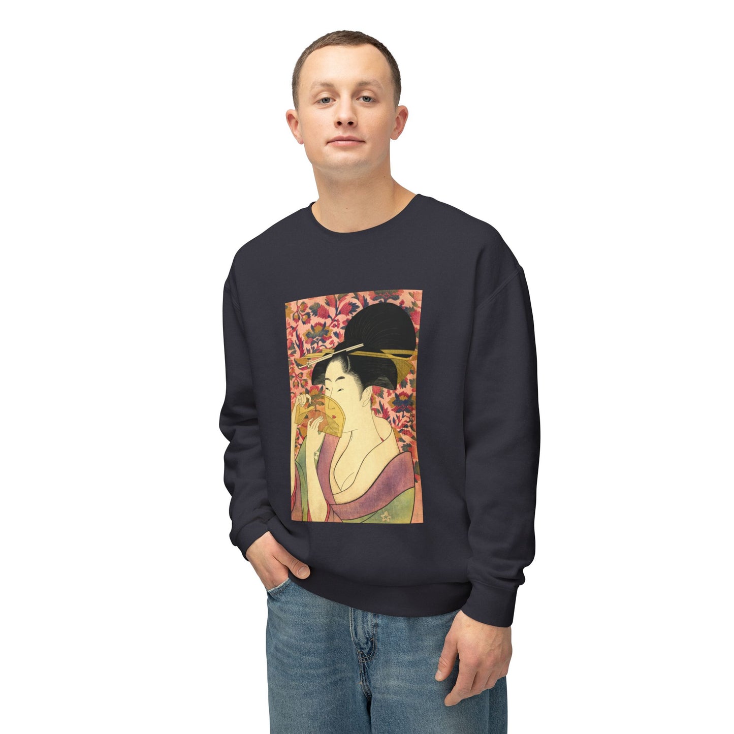Comb by Kitagawa Utamaro (Sweatshirt)