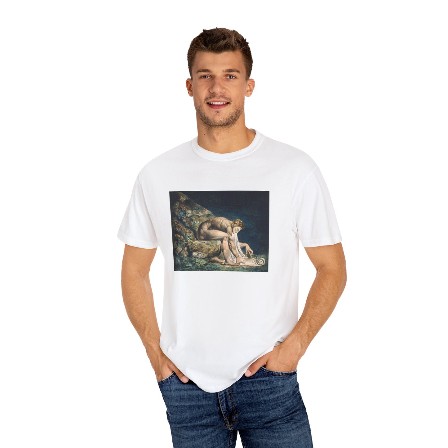 Isaac Newton by William Blake (T-Shirt)