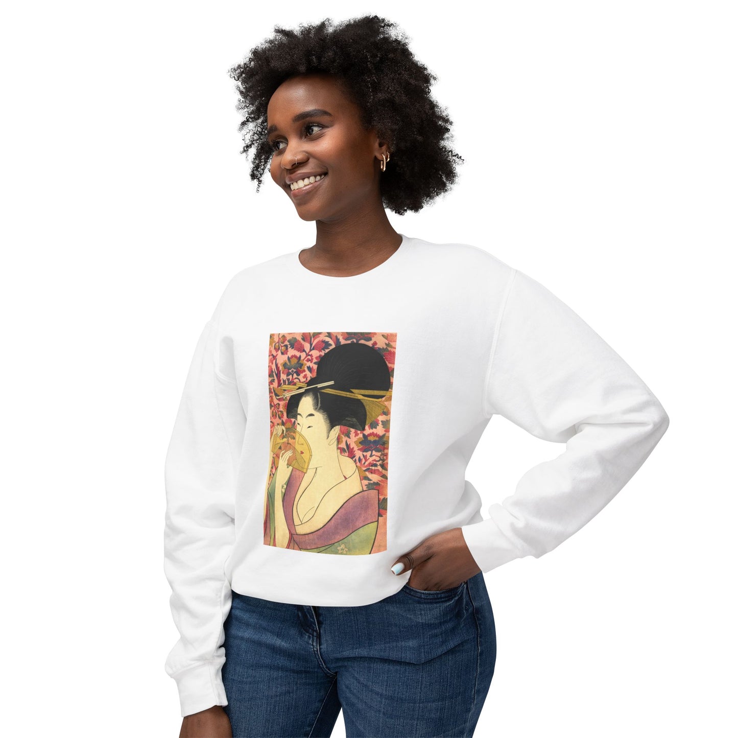 Comb by Kitagawa Utamaro (Sweatshirt)