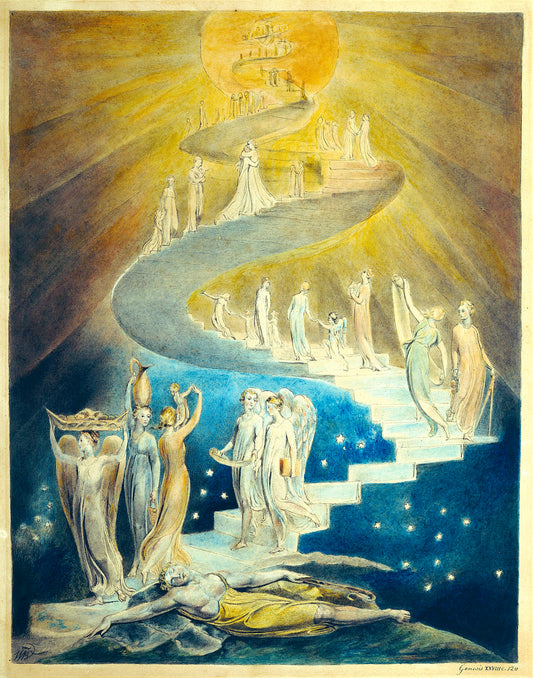 Jacob’s Ladder by William Blake (T-Shirt)