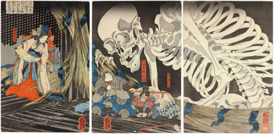 Takiyasha the Witch and the Skeleton Spectre by Utagawa Kuniyoshi (T-Shirt)