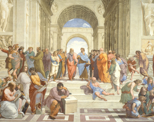 The School of Athens by Raphael (T-Shirt)