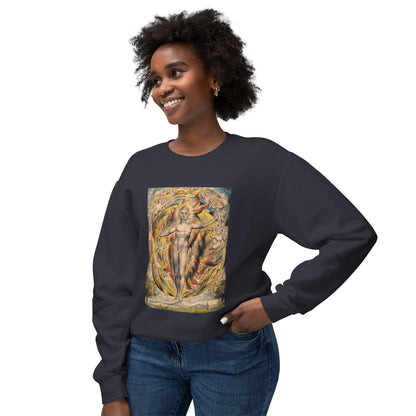 The Sun at His Eastern Gate by William Blake (Sweatshirt)