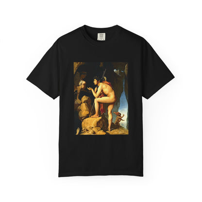 Oedipus and the Sphinx by Dominique Ingres (T-Shirt)