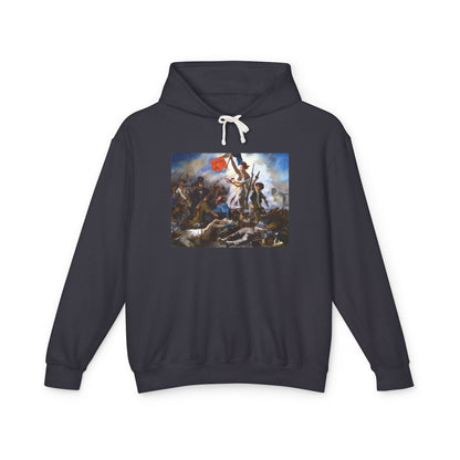 Liberty Leading the People by Eugène Delacroix (Hoodie)