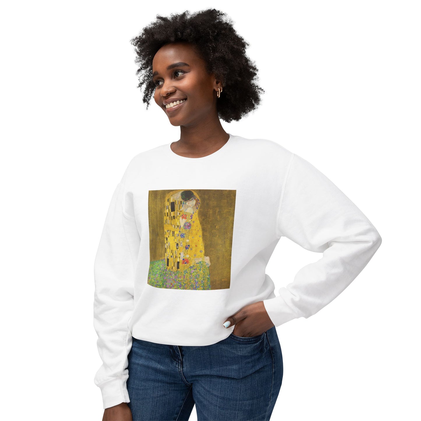 The Kiss by Gustav Klimt (Sweatshirt)