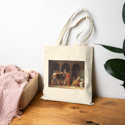 Oath of the Horatii by Jacques-Louis David (Tote)