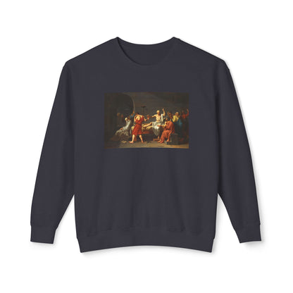 The Death of Socrates by Jacques-Louis David (Sweatshirt)