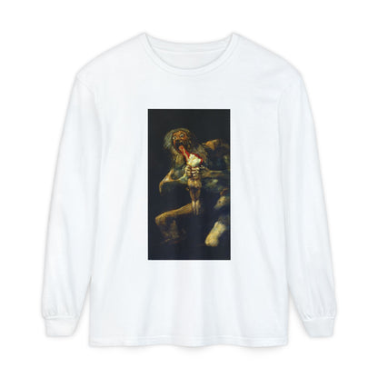 Saturn Devouring His Son by Francisco Goya (Long Sleeve)