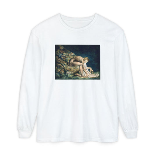 Isaac Newton by William Blake (Long Sleeve)