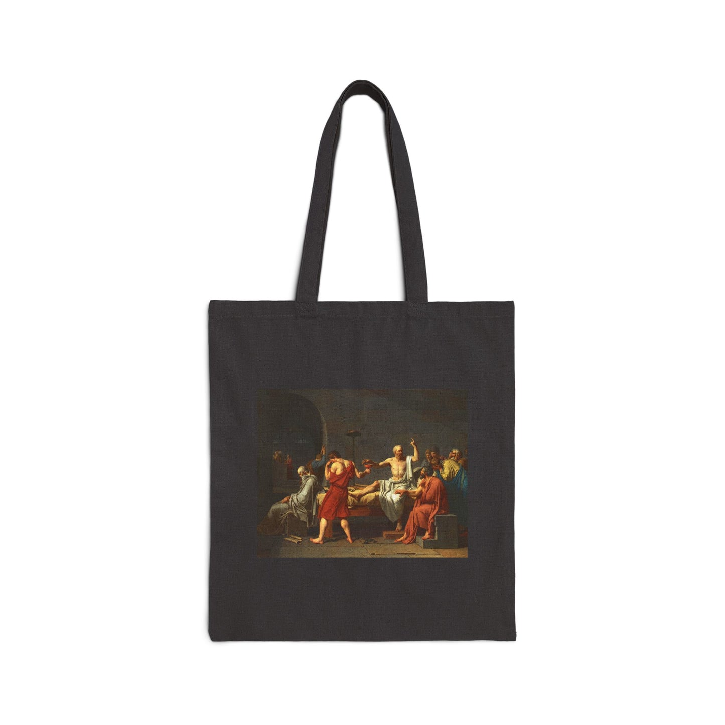 The Death of Socrates by Jacques-Louis David (Tote)