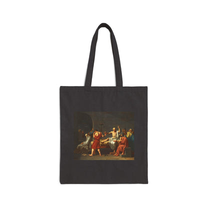 The Death of Socrates by Jacques-Louis David (Tote)