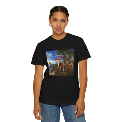 Bacchus and Ariadne by Titian (T-Shirt)