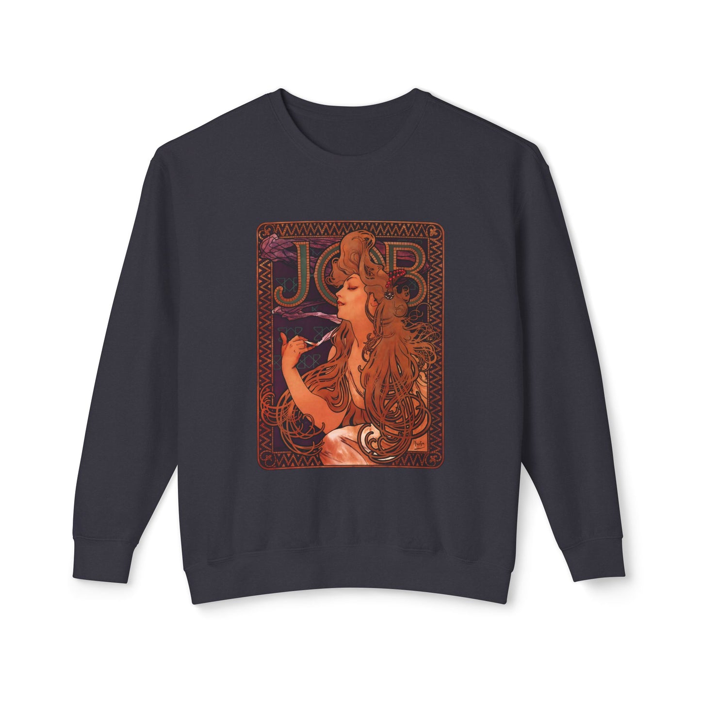 Job by Alphonse Mucha (Sweatshirt)