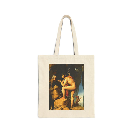 Oedipus and the Sphinx by Dominique Ingres (Tote)