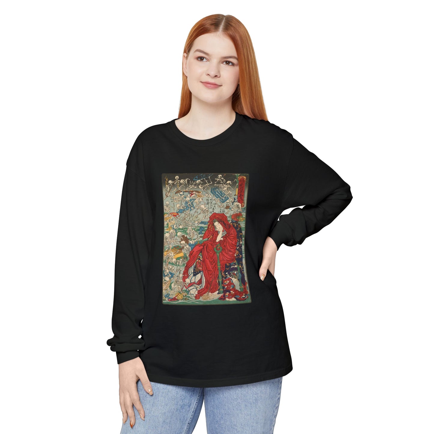 Hell Courtesan by Kawanabe Kyosai (Long Sleeve)