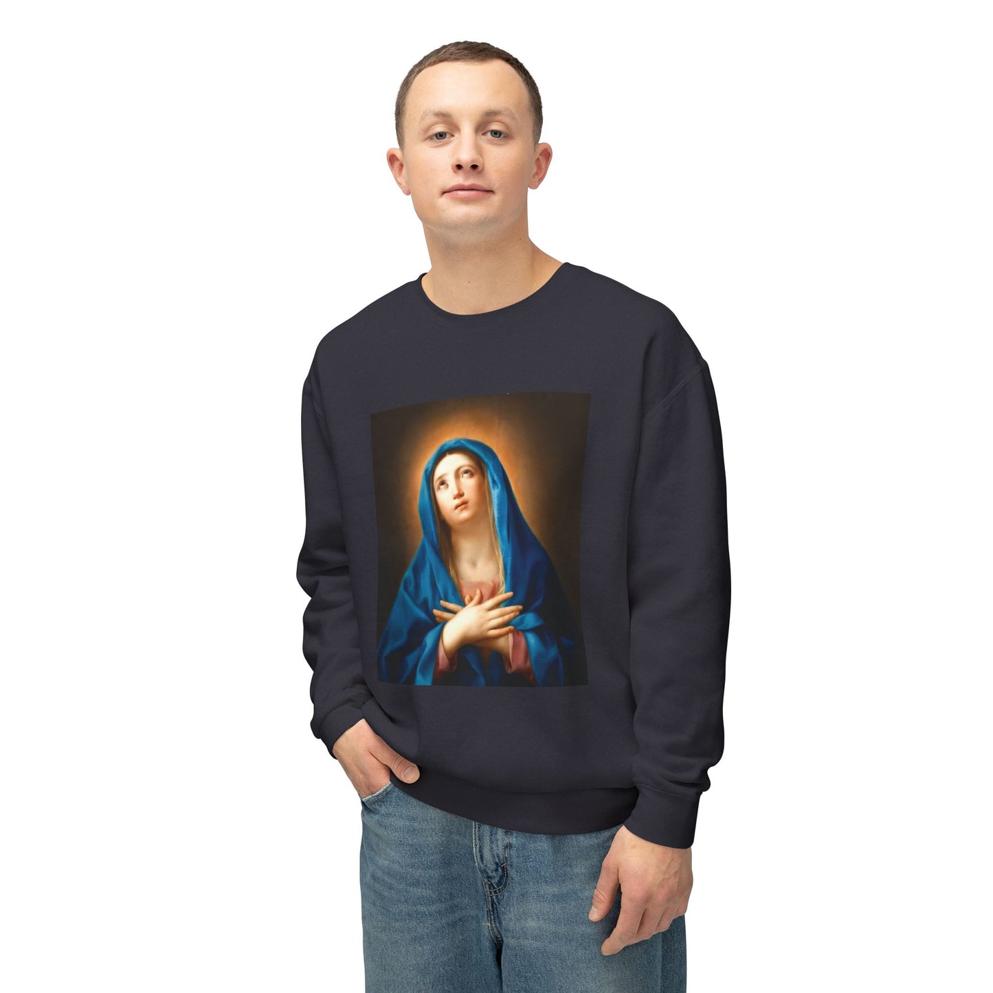 Our Lady of Sorrows by Anton Raphael Mengs (Sweatshirt)