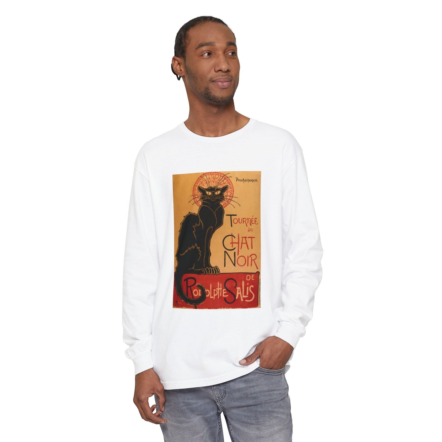 Tournée du Chat Noir by Théophile Steinlen (Long Sleeve)
