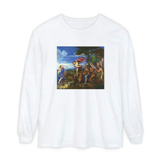 Bacchus and Ariadne by Titian (Long Sleeve)