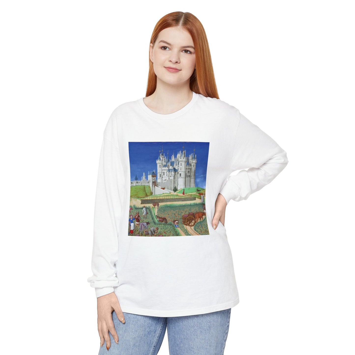 Château de Saumur by the Limbourg brothers (Long Sleeve)