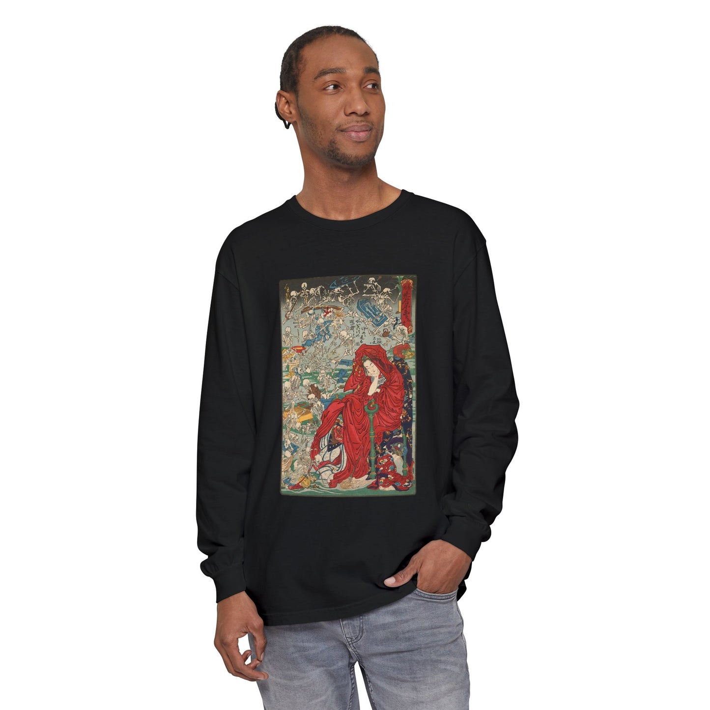 Hell Courtesan by Kawanabe Kyosai (Long Sleeve)
