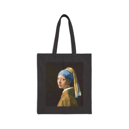 Girl with a Pearl Earring by Johannes Vermeer (Tote)