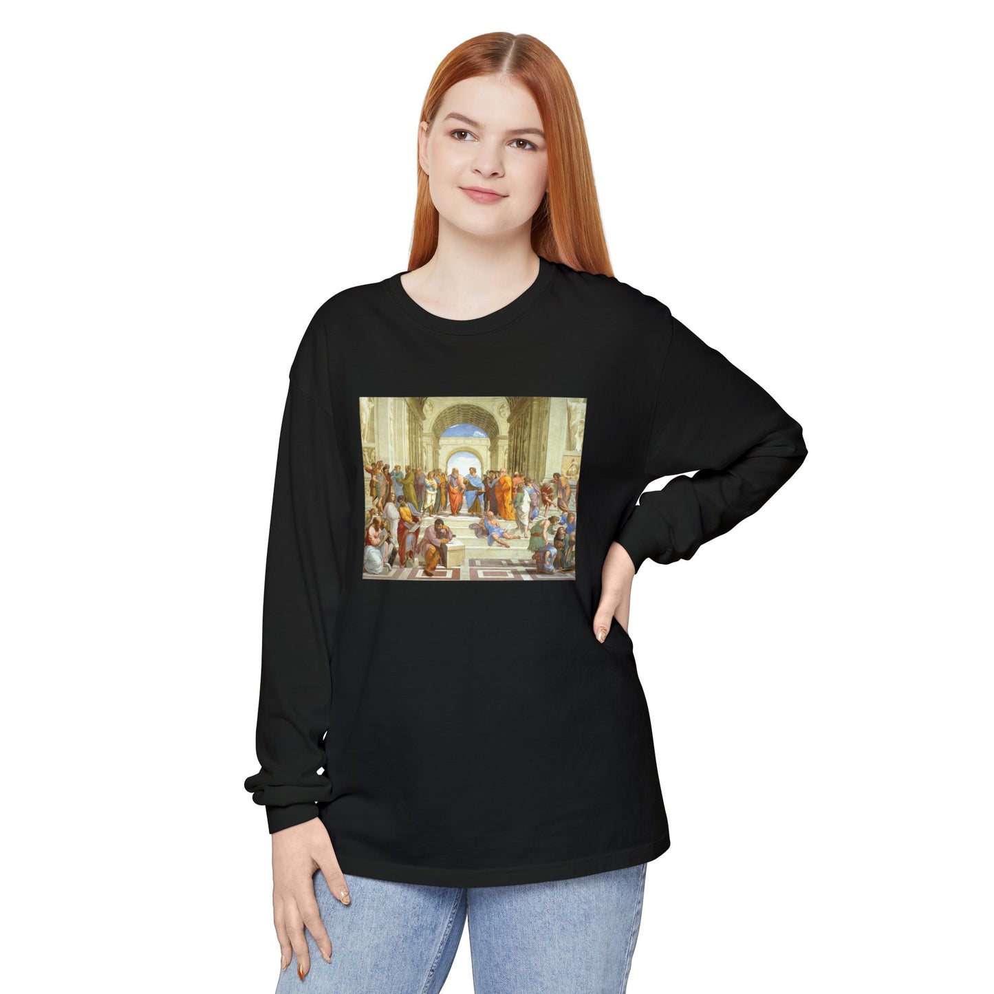 The School of Athens by Raphael (Long Sleeve)