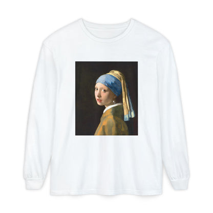 Girl with a Pearl Earring by Johannes Vermeer (Long Sleeve)