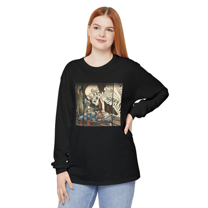 Takiyasha the Witch and the Skeleton Spectre by Utagawa Kuniyoshi (Long Sleeve)