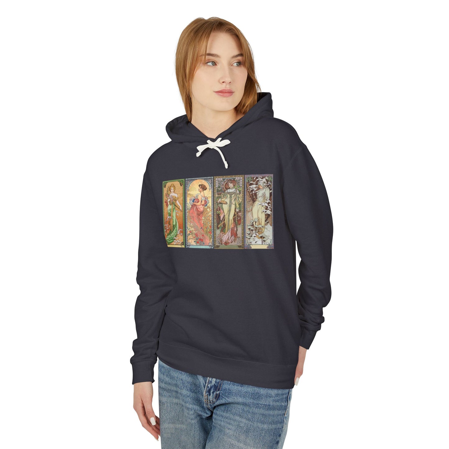 The Seasons by Alphonse Mucha (Hoodie)