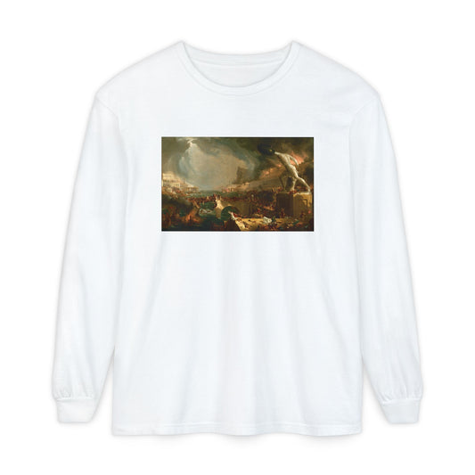 The Course of Empire: Destruction by Thomas Cole (Long Sleeve)