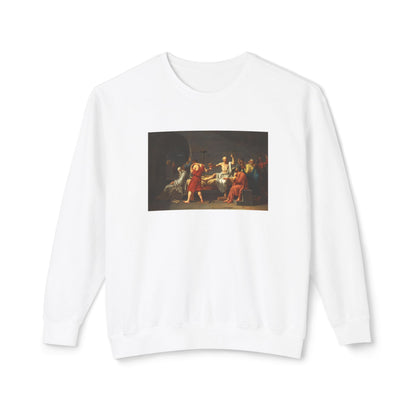 The Death of Socrates by Jacques-Louis David (Sweatshirt)