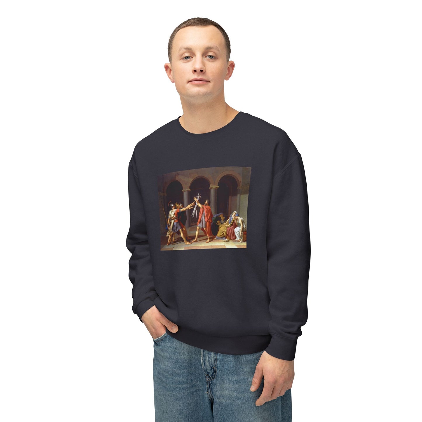 Oath of the Horatii by Jacques-Louis David (Sweatshirt)