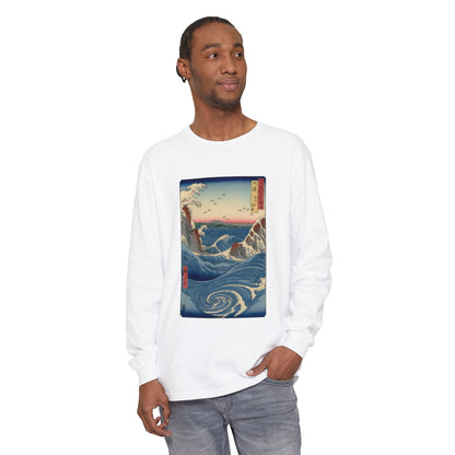 Naruto Whirlpool at Awa by Utagawa Hiroshige (Long Sleeve)