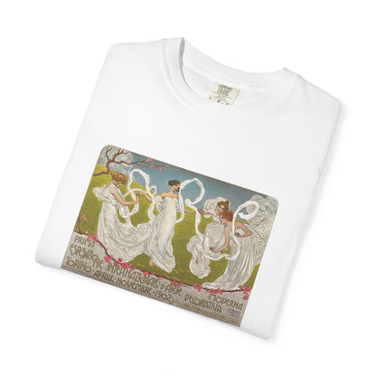 Poster International Exposition of Modern Decorative Arts by Leonardo Bistolfi (T-Shirt)