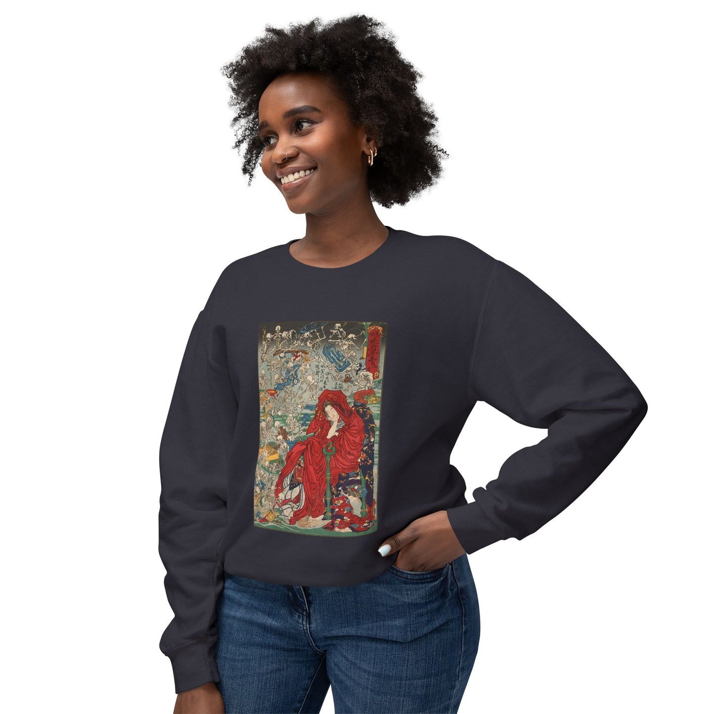 Hell Courtesan by Kawanabe Kyosai (Sweatshirt)