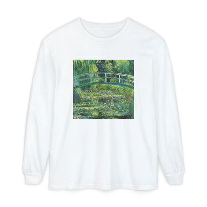 Water Lilies and Japanese Bridge by Claude Monet (Long Sleeve)