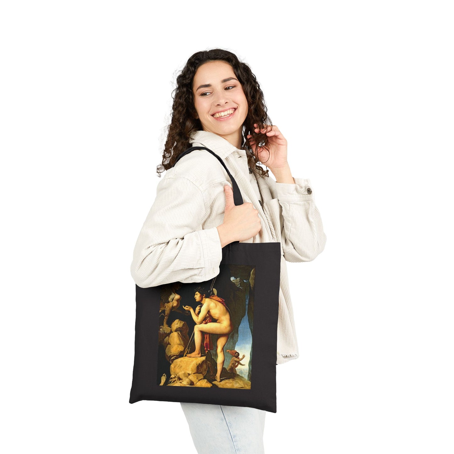Oedipus and the Sphinx by Dominique Ingres (Tote)