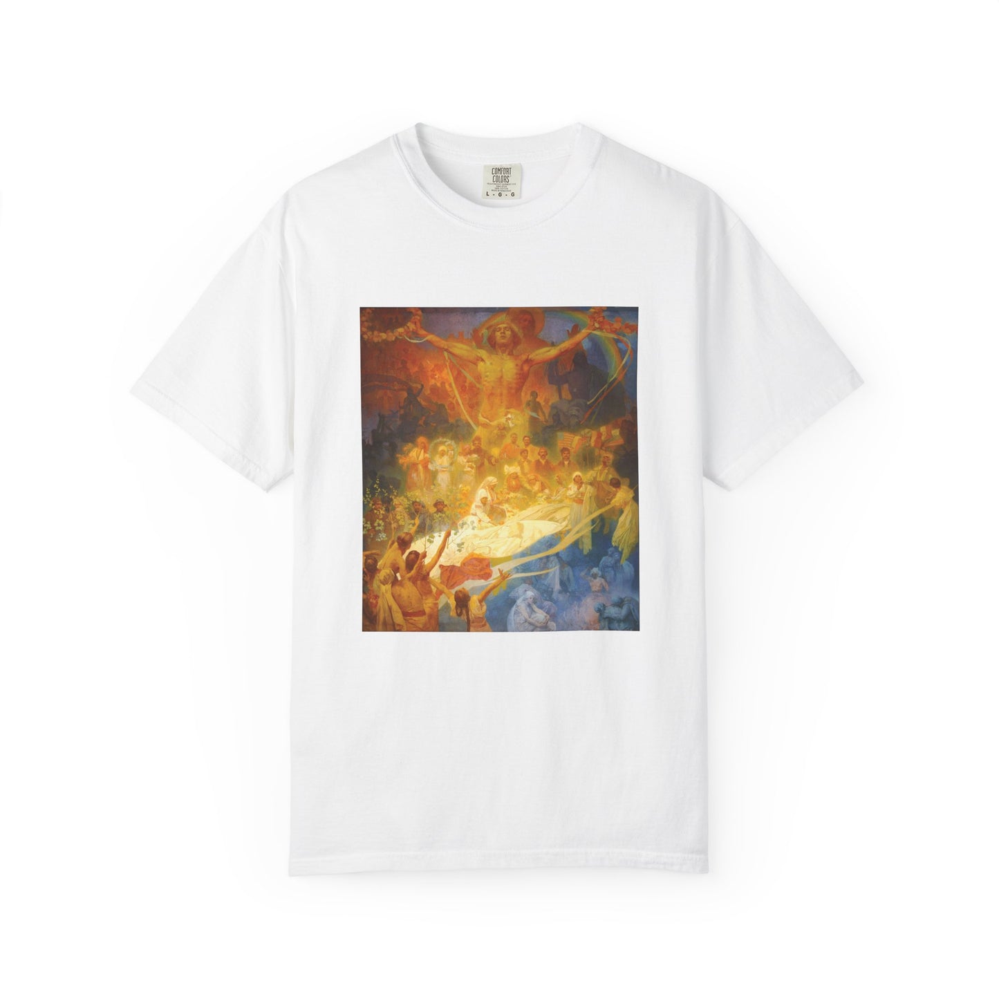 The Slav Epic: Apotheosis by Alphonse Mucha (T-Shirt)