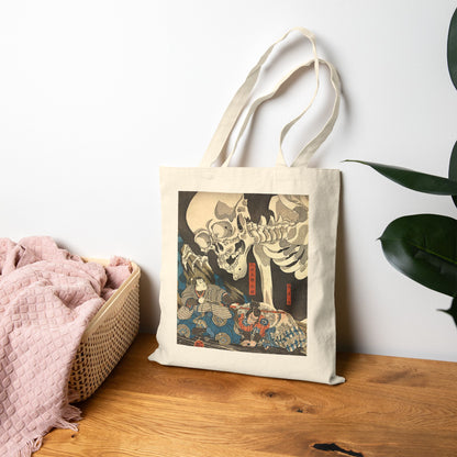 Takiyasha the Witch and the Skeleton Spectre by Utagawa Kuniyoshi (Tote)