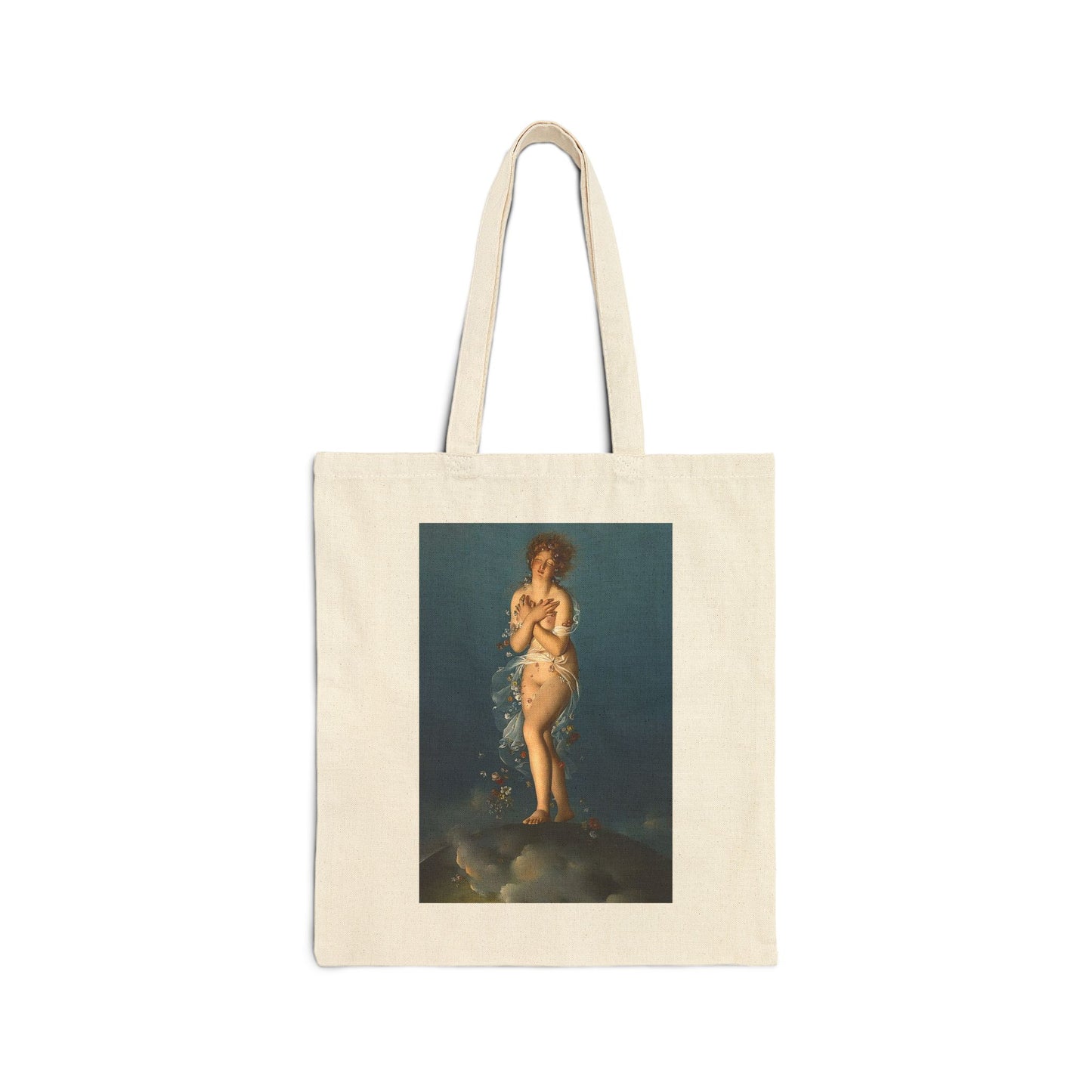 Flora Caressed by Zephyr by François Gérard (Tote)