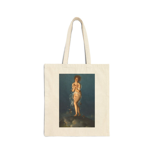 Flora Caressed by Zephyr by François Gérard (Tote)