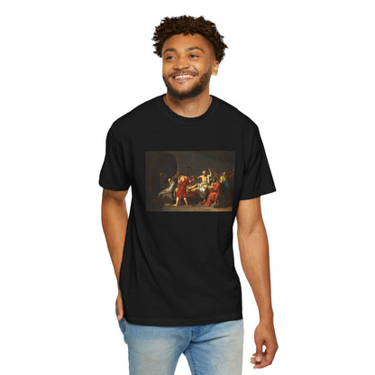 The Death of Socrates by Jacques-Louis David (T-Shirt)