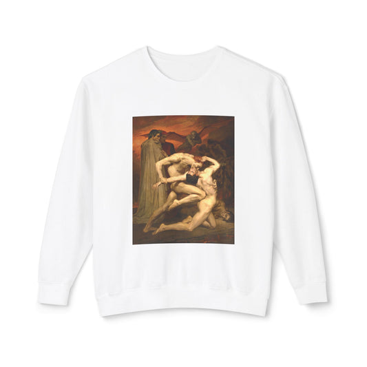 Dante and Virgil by William-Adolphe Bouguereau (Sweatshirt)
