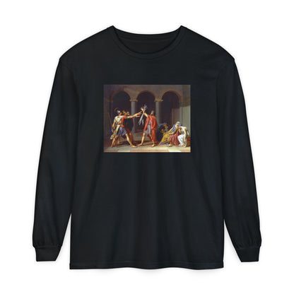 Oath of the Horatii by Jacques-Louis David (Long Sleeve)