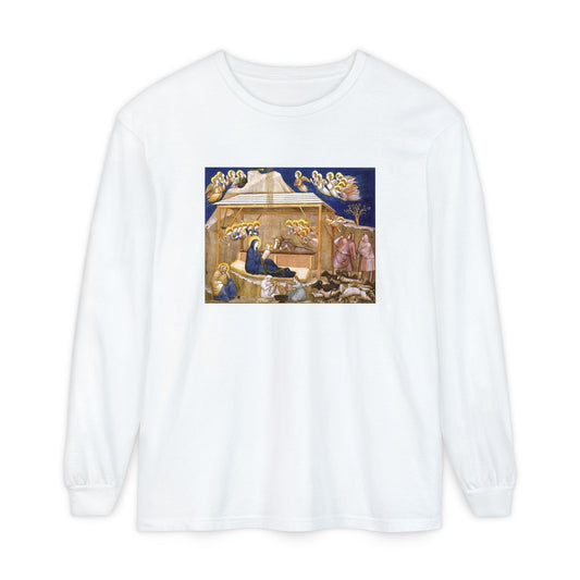 Nativity by Giotto di Bondone (Long Sleeve)