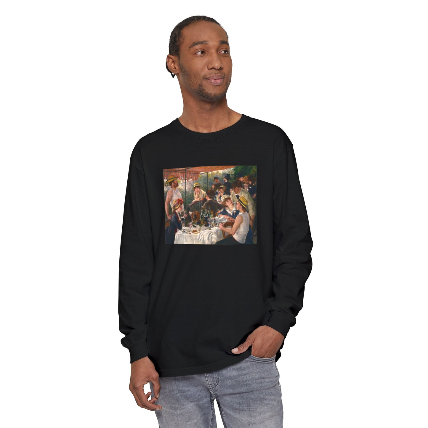 Luncheon of the Boating Party by Pierre-Auguste Renoir (Long Sleeve)